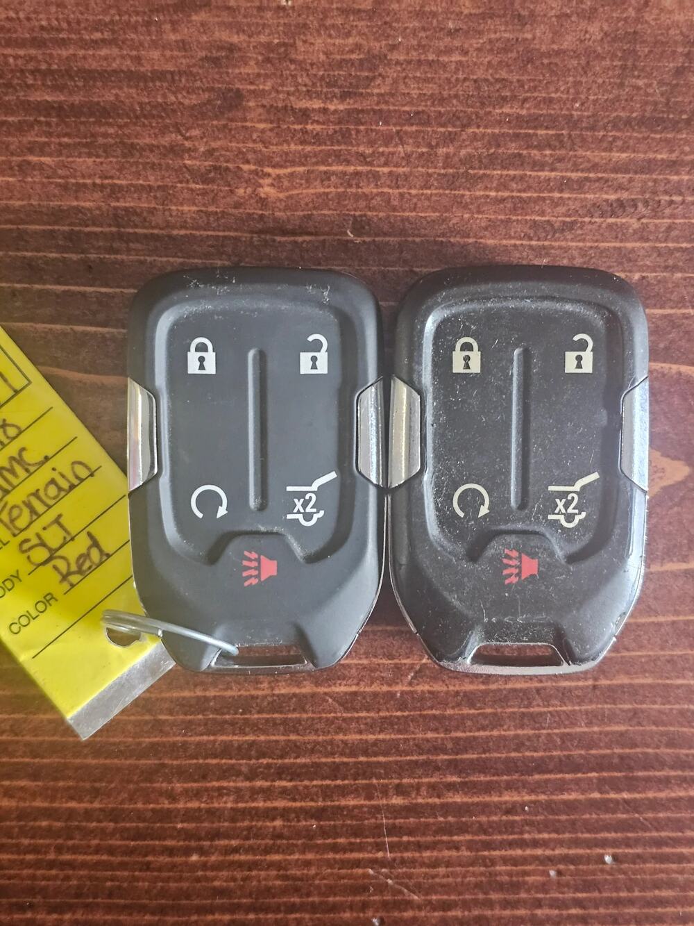 Pair 2018-2022 GMC TERRAIN SMART KEYLESS ENTRY KEY. 2 REMOTE FOBS TRANSMITTER OE